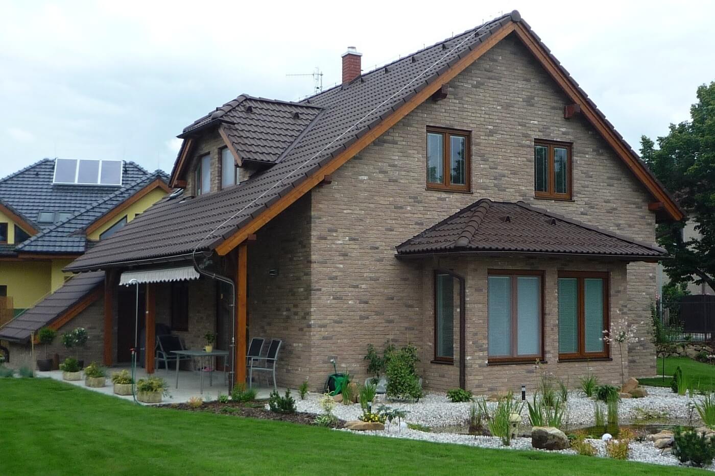 Pohled na rodinný dům Karina