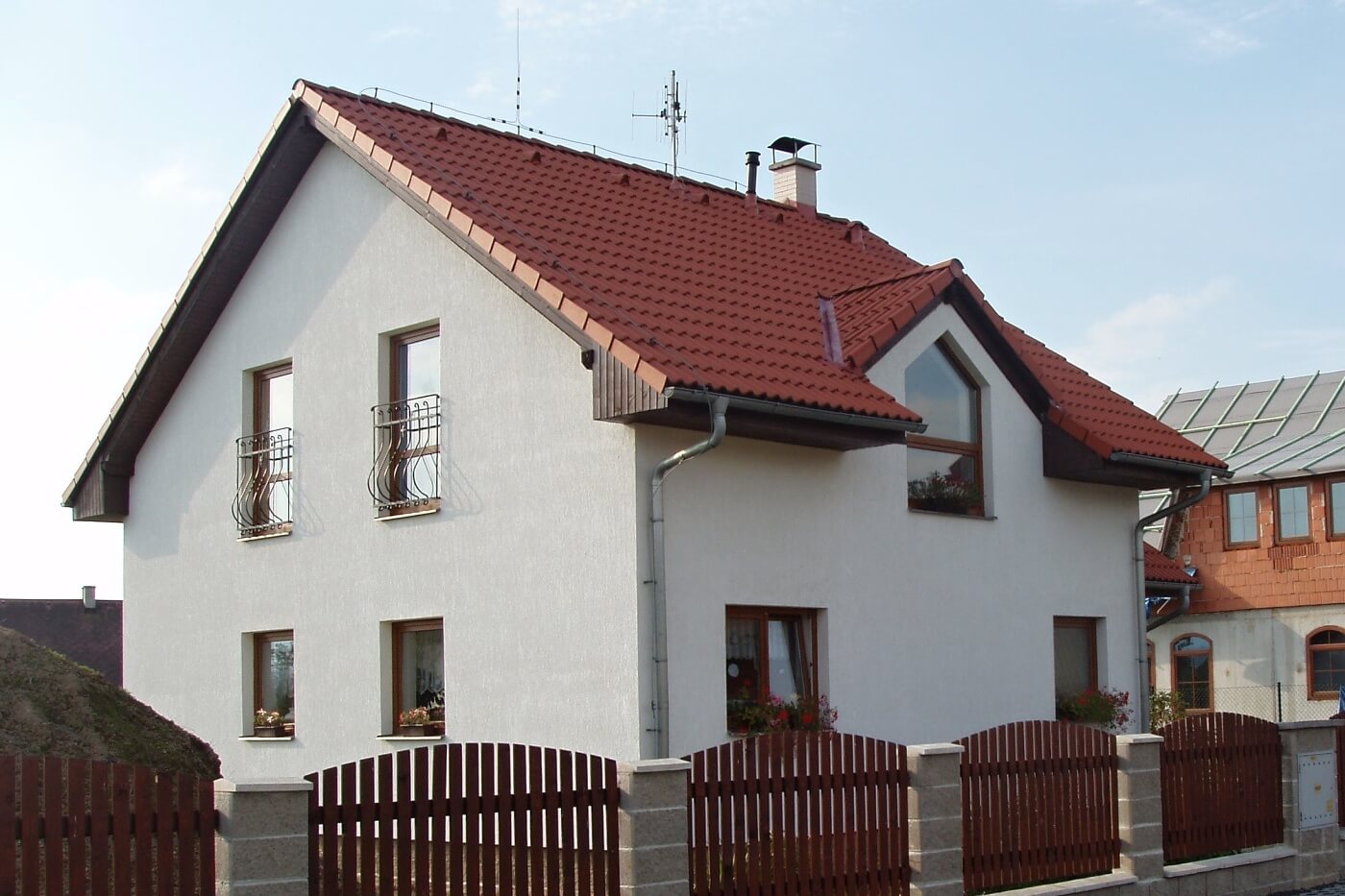 Pohled na rodinný dům Karina