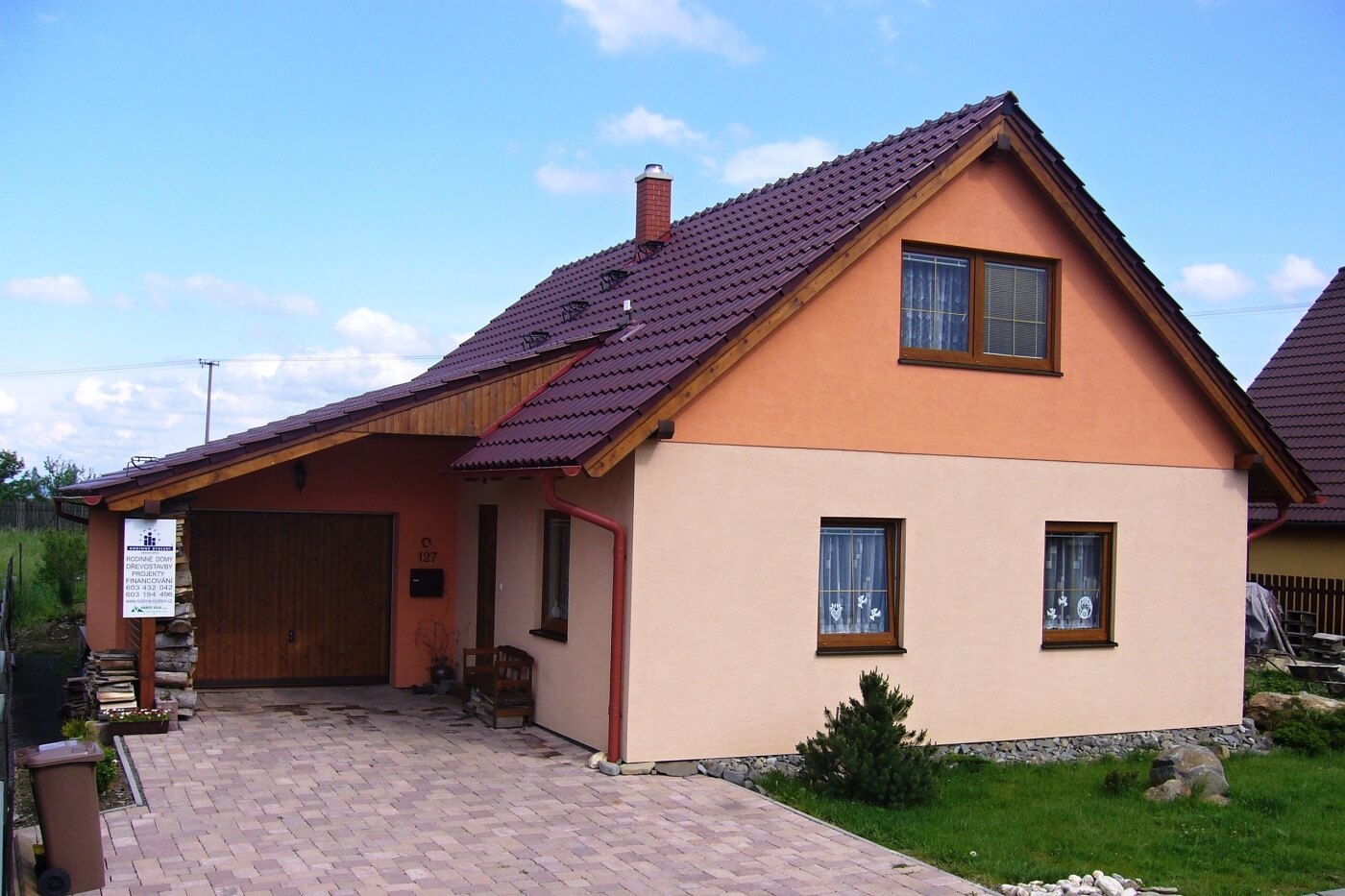 Pohled na rodinný dům Marika B