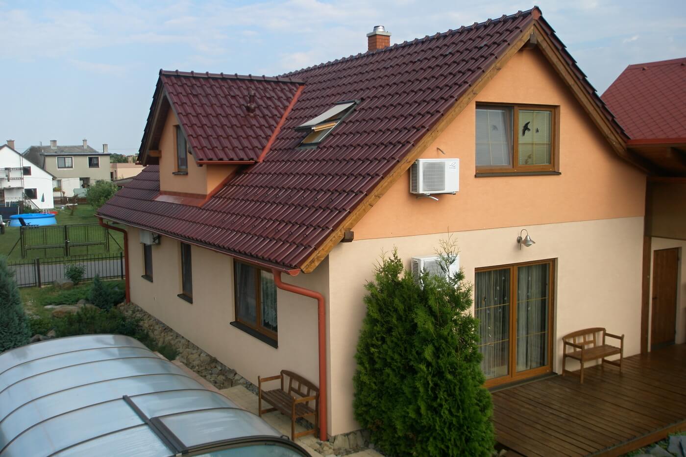 Pohled na rodinný dům Marika B