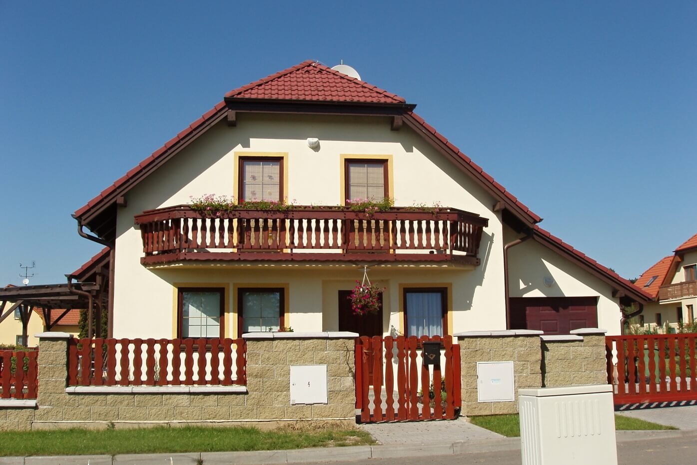 Pohled na rodinný dům Pedro C