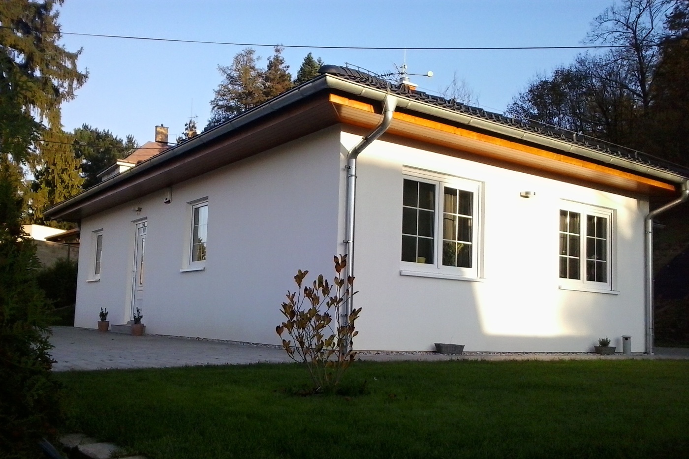 Pohled na rodinný dům Edita