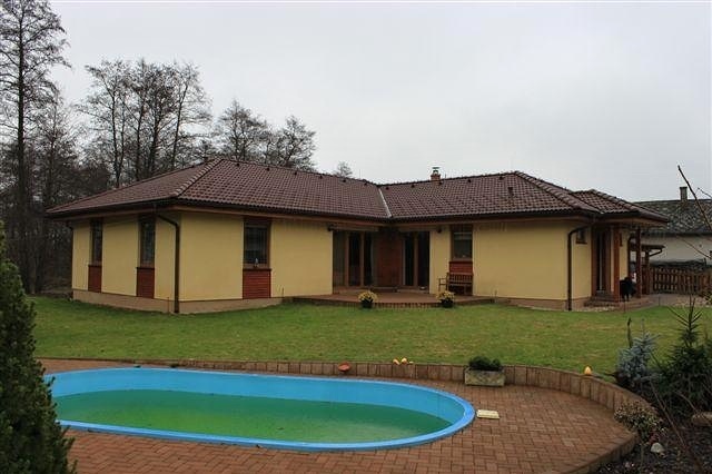 Pohled na rodinný dům 