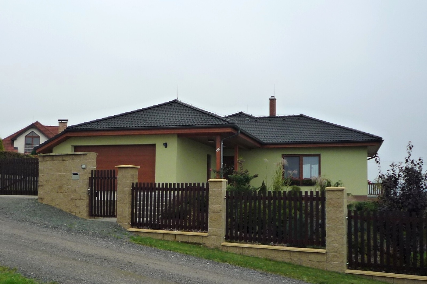 Pohled na rodinný dům Iveta