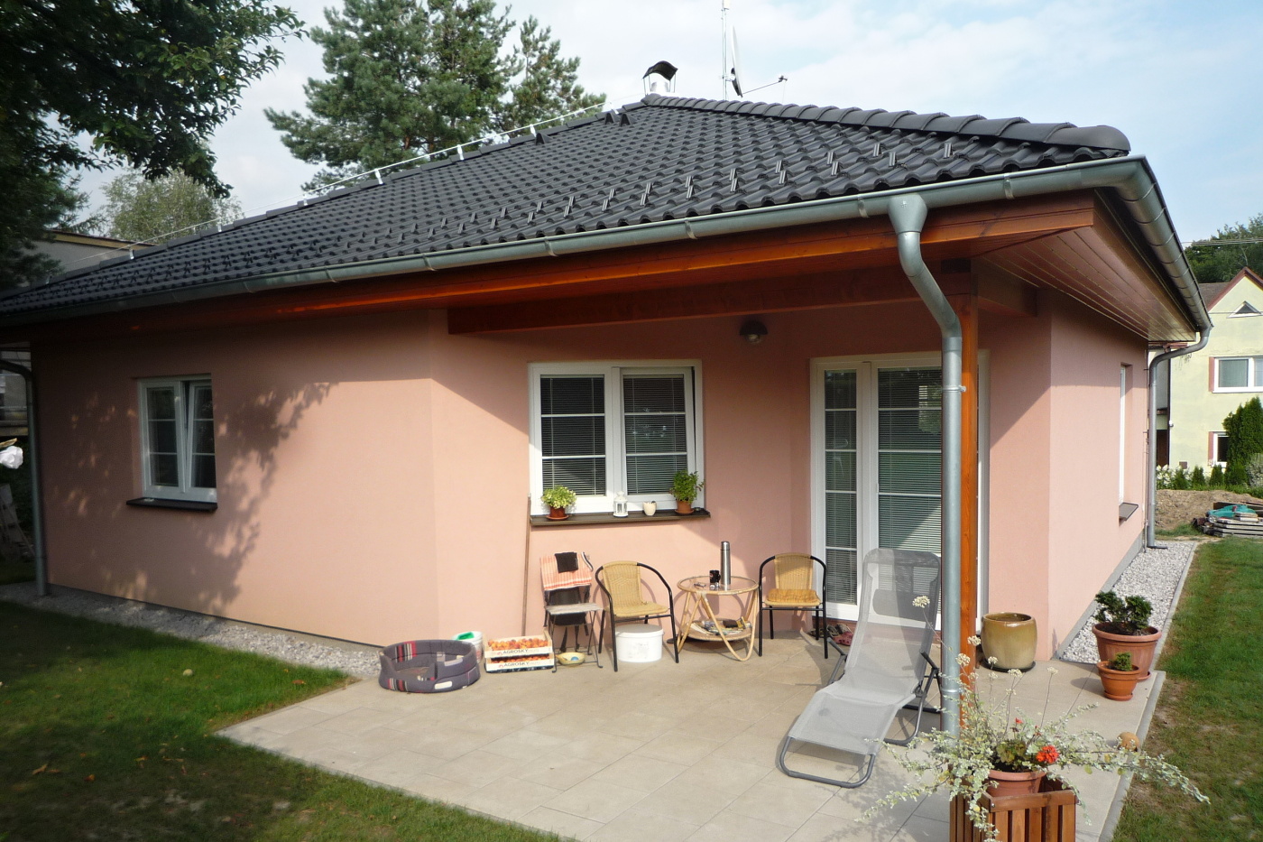 Pohled na rodinný dům Iveta