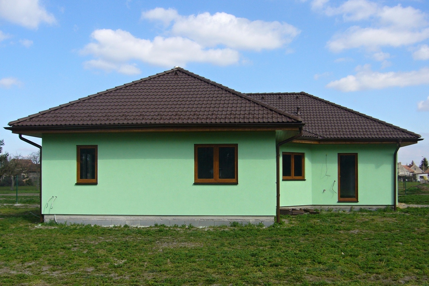 Pohled na rodinný dům Iveta