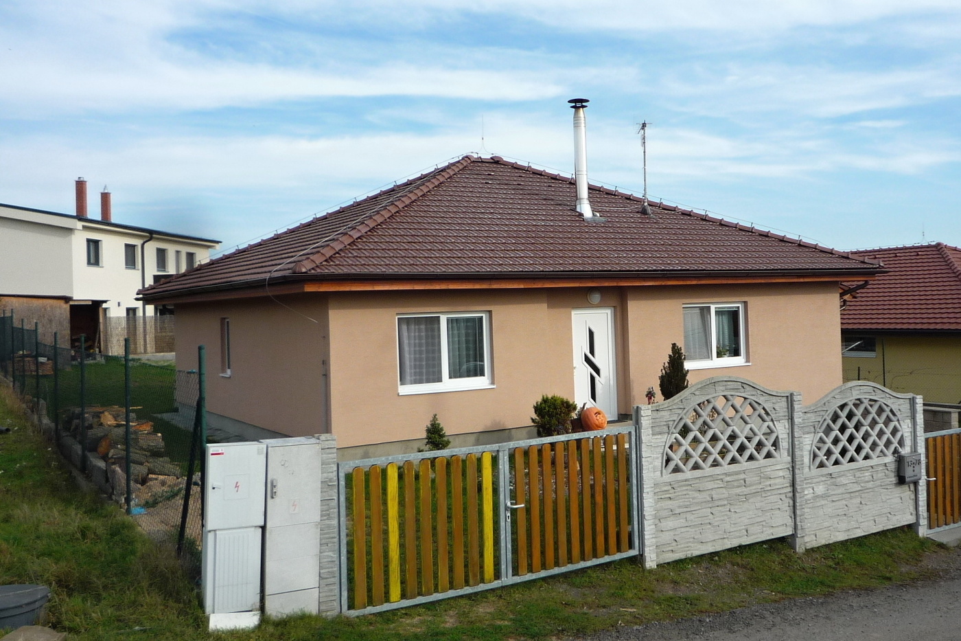 Pohled na rodinný dům Iveta