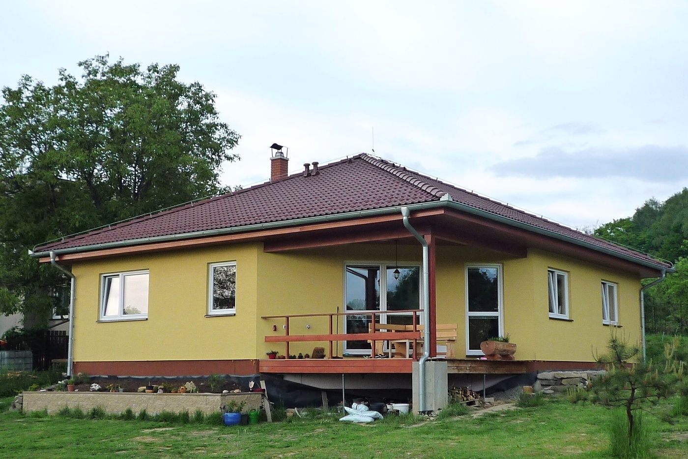 Pohled na rodinný dům Iveta 40