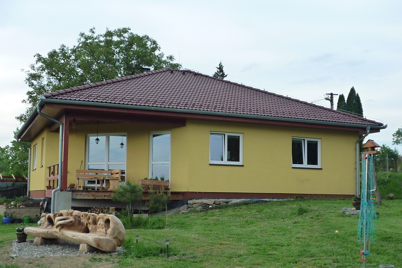 Pohled na rodinný dům Iveta 40