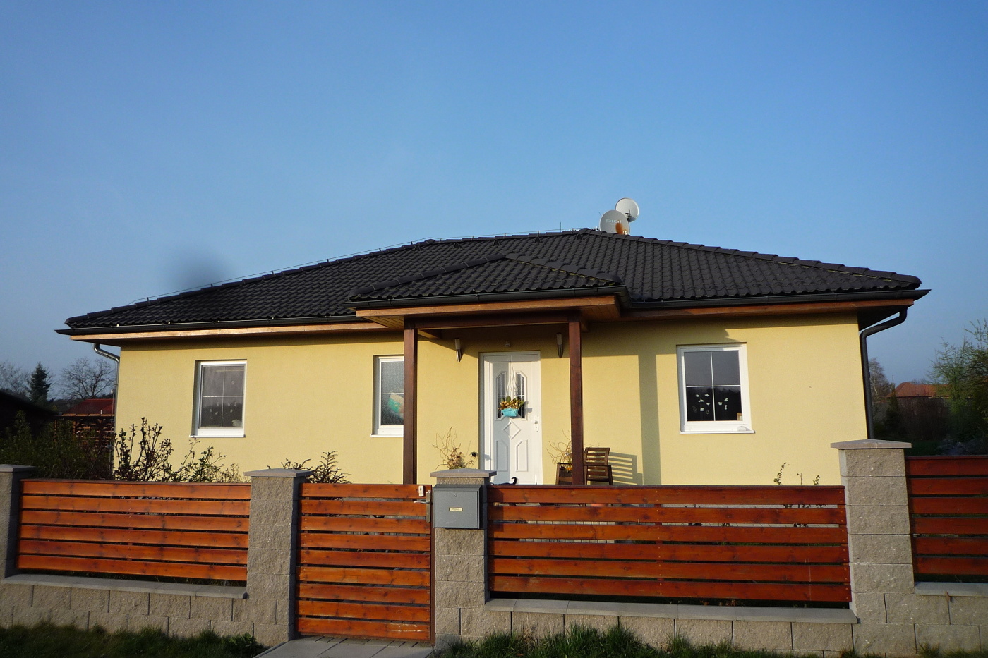 Pohled na rodinný dům Jitka
