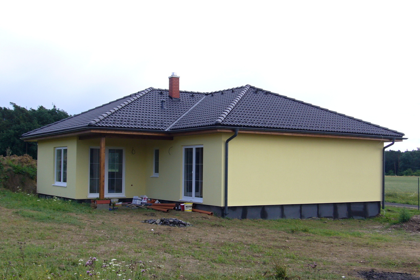 Pohled na rodinný dům Jitka