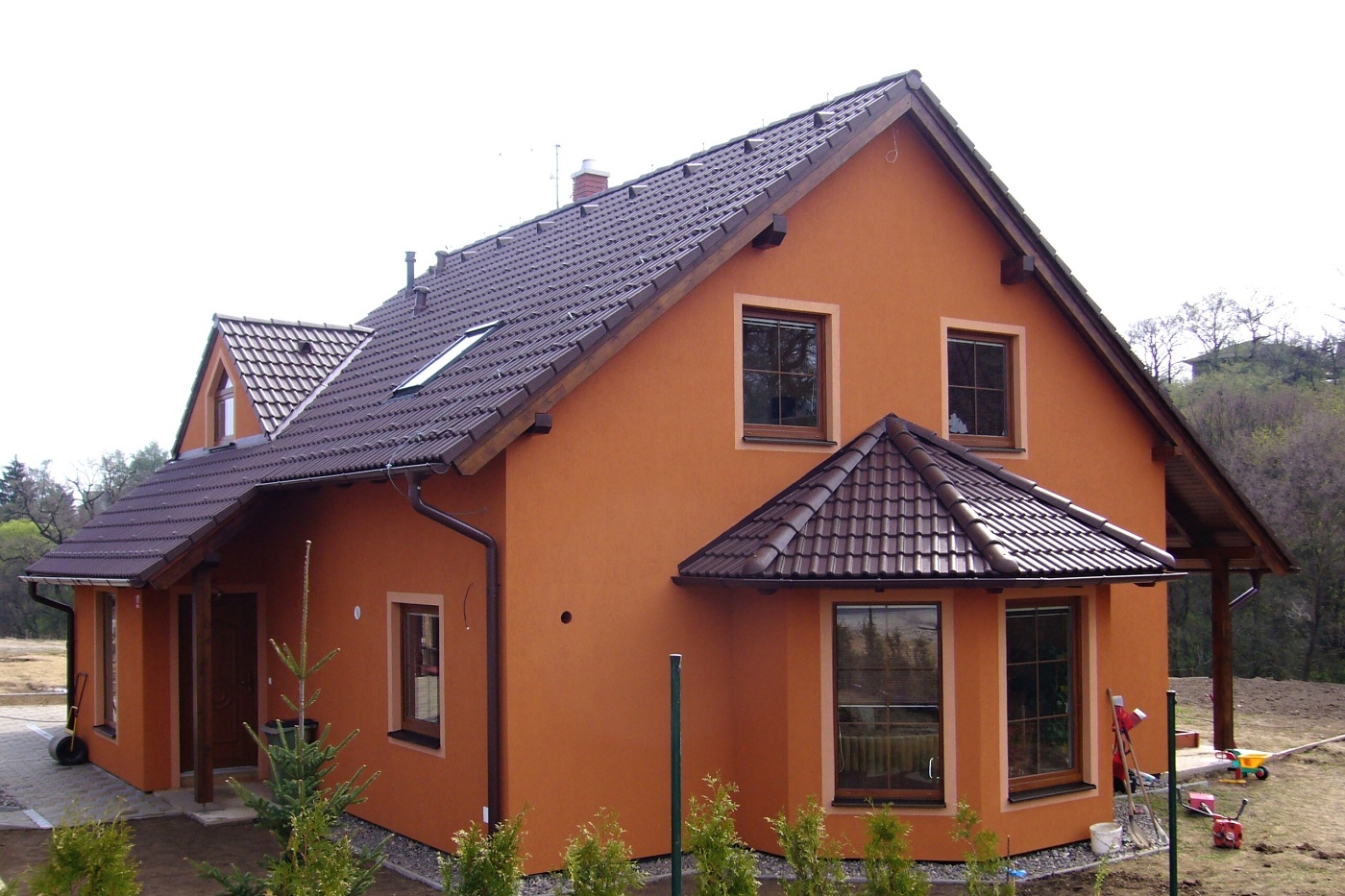 Pohled na rodinný dům Karina