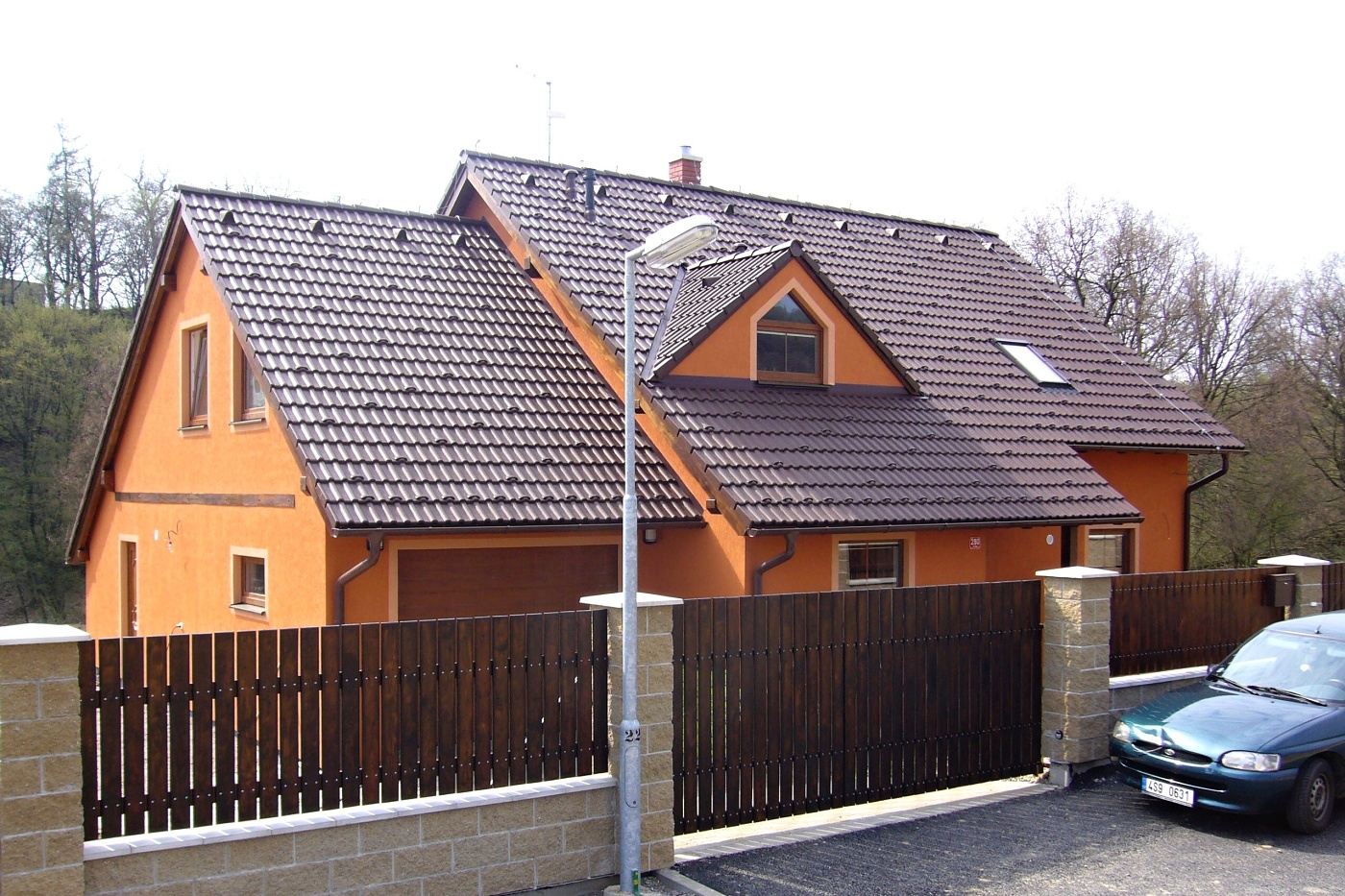 Pohled na rodinný dům Karina