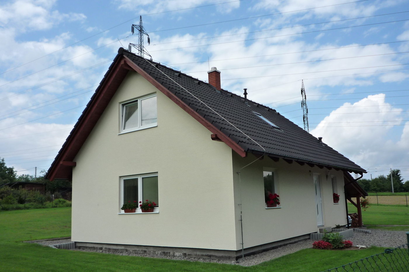Pohled na rodinný dům Marika