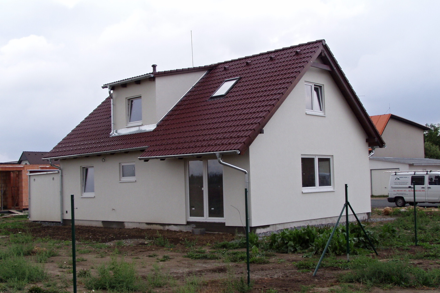 Pohled na rodinný dům Marika 
