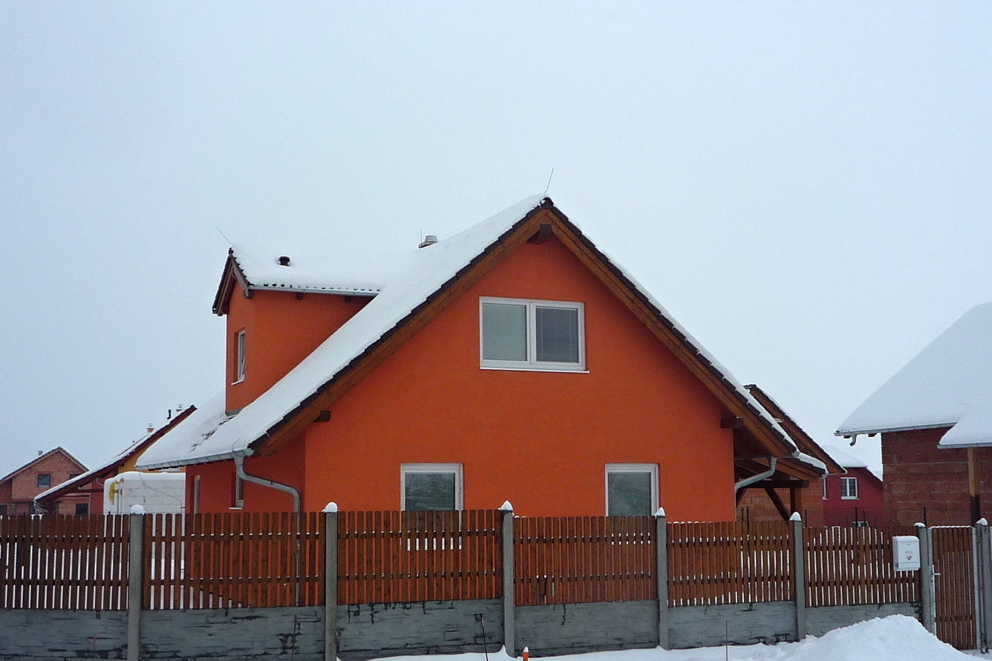 Pohled na rodinný dům Marika