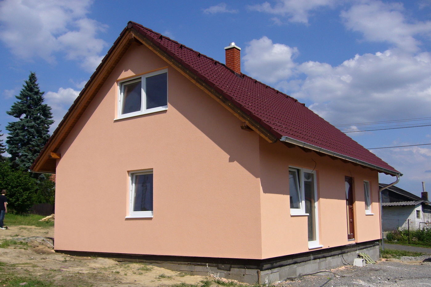 Pohled na rodinný dům Marika