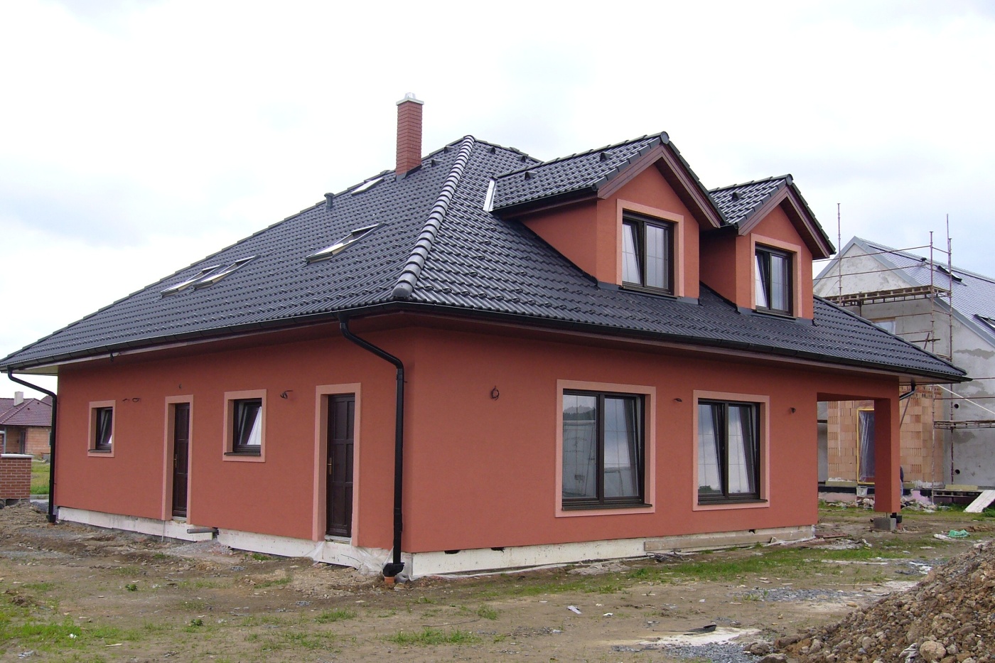 Pohled na rodinný dům Simona